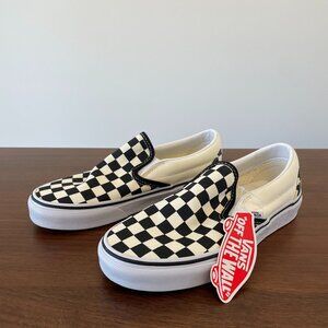 Vans Checkerboard Slip-Ons (W6/M4.5)